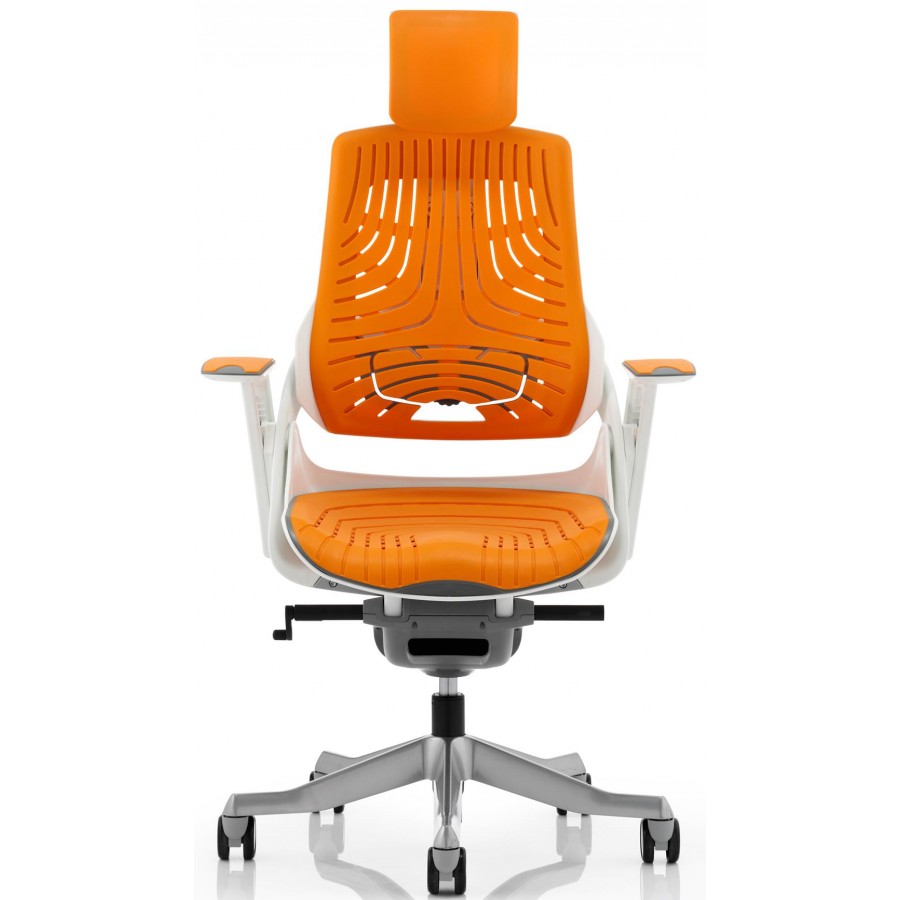 Zouch  Orange Elastic Ergonomic Office Chair